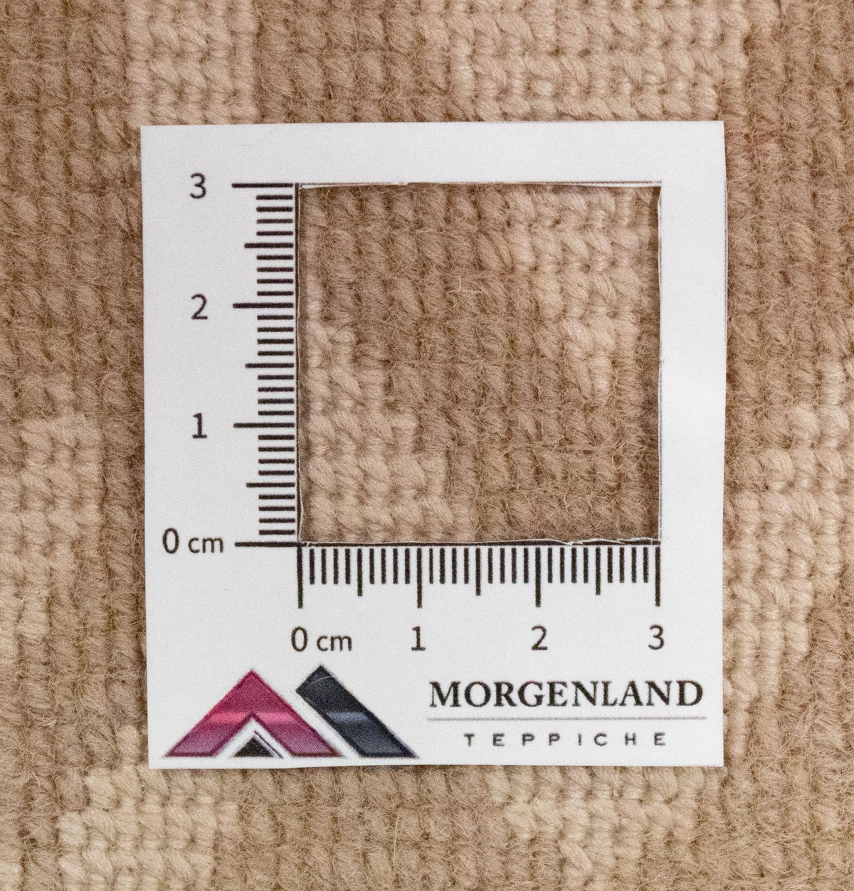 Designermatta - 182 x 127 cm - brun