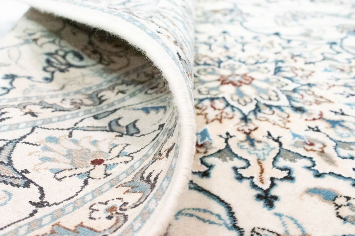 Persisk matta - Nain - 198 x 150 cm - naturvit