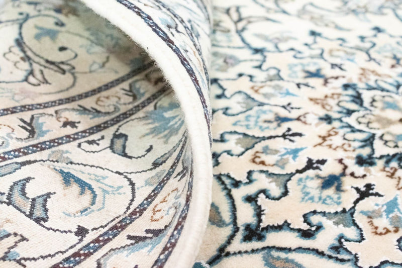 Persisk matta - Nain - 200 x 144 cm - naturvit