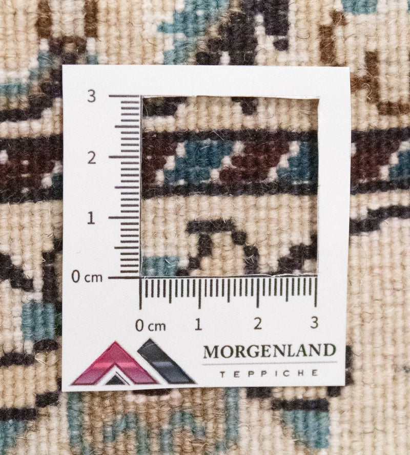 Persisk matta - Nain - 200 x 144 cm - naturvit