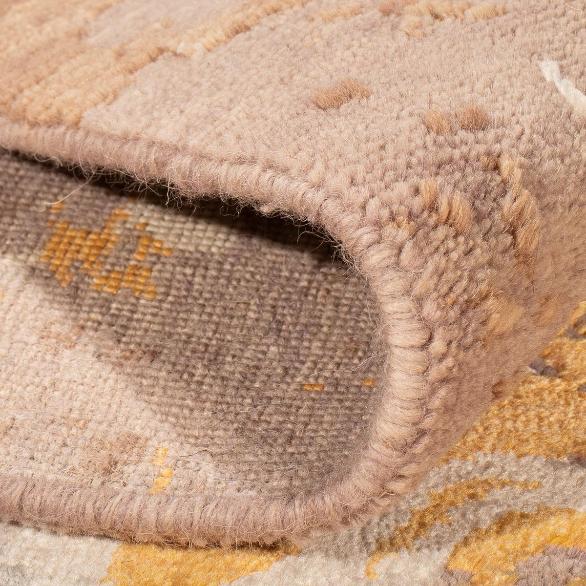 Designermatta - 301 x 237 cm - brun