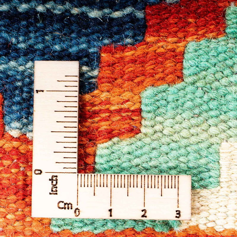 Kelim Carpet - Splash - 150 x 102 cm - flerfärgad