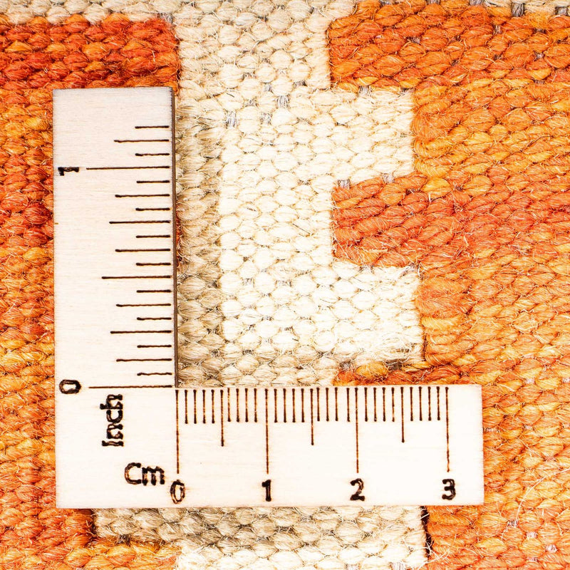 Kelim Carpet - Splash - 154 x 99 cm - mörkröd