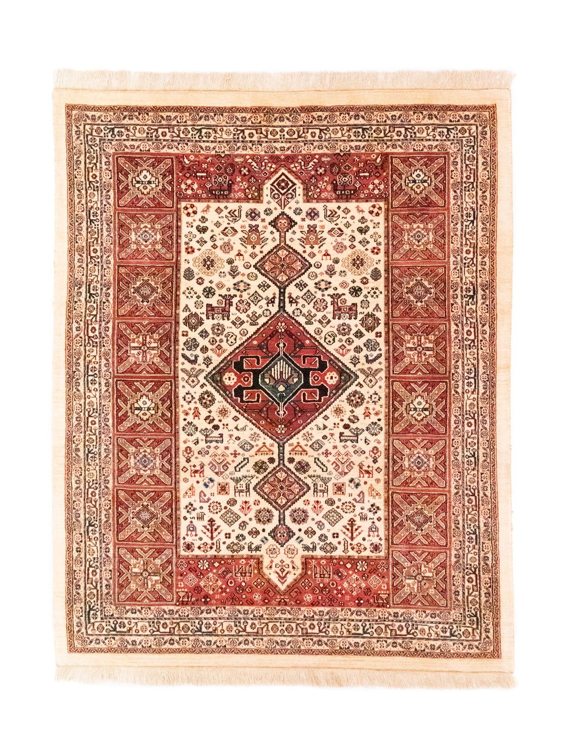 Persisk matta - Nomadic - 200 x 154 cm - beige
