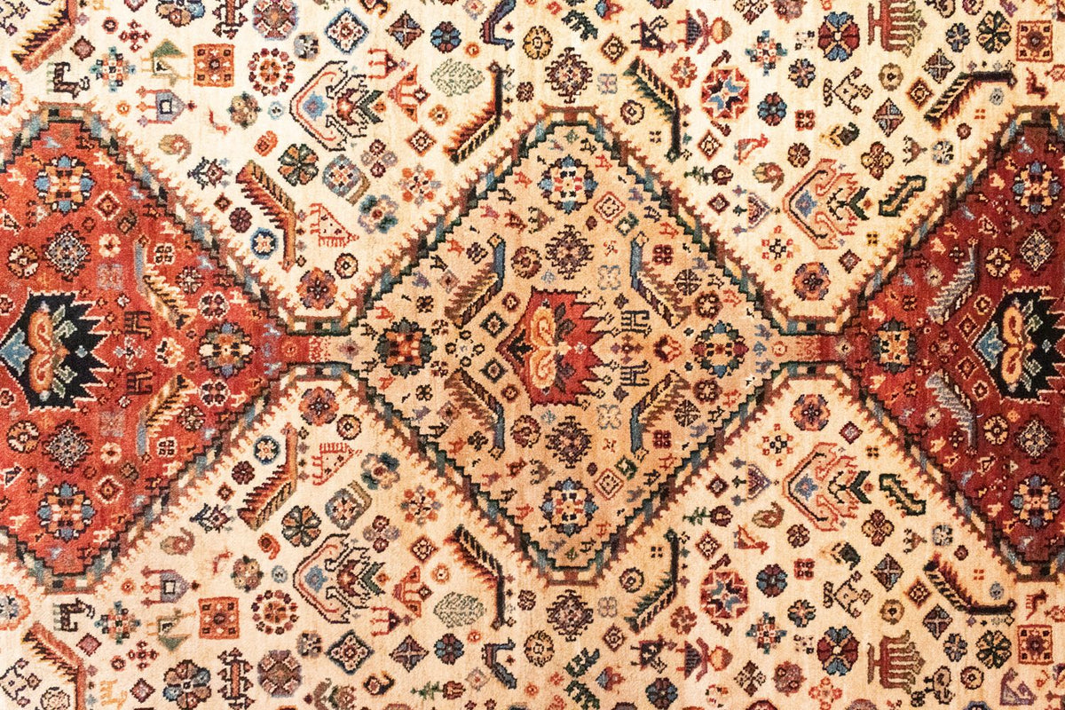 Persisk matta - Nomadic - 203 x 145 cm - beige