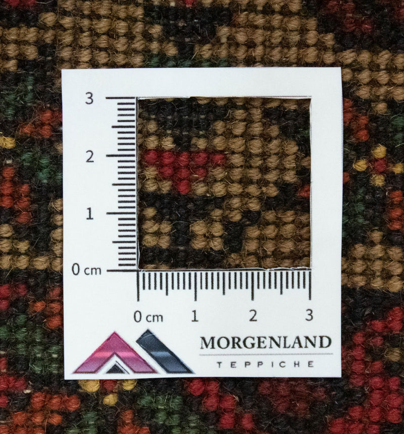 Afghansk matta - 202 x 152 cm - röd