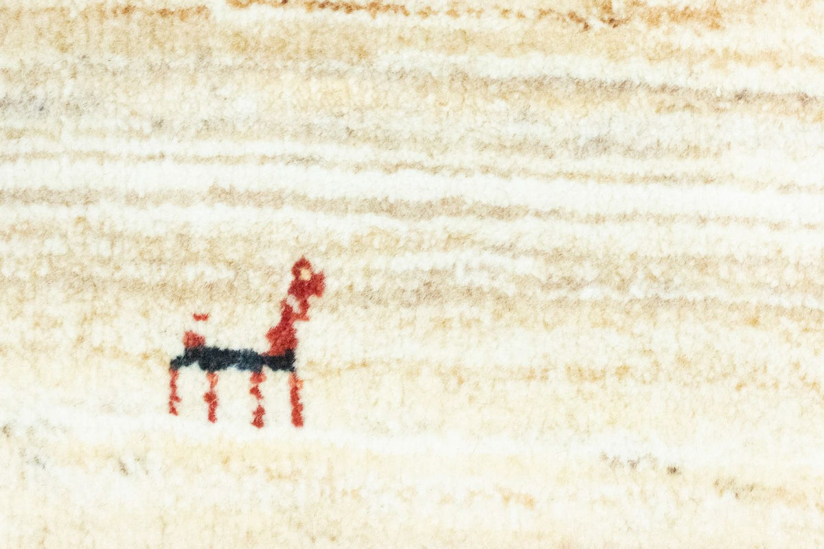 Gabbeh-matta - Loribaft Persian - 350 x 234 cm - beige