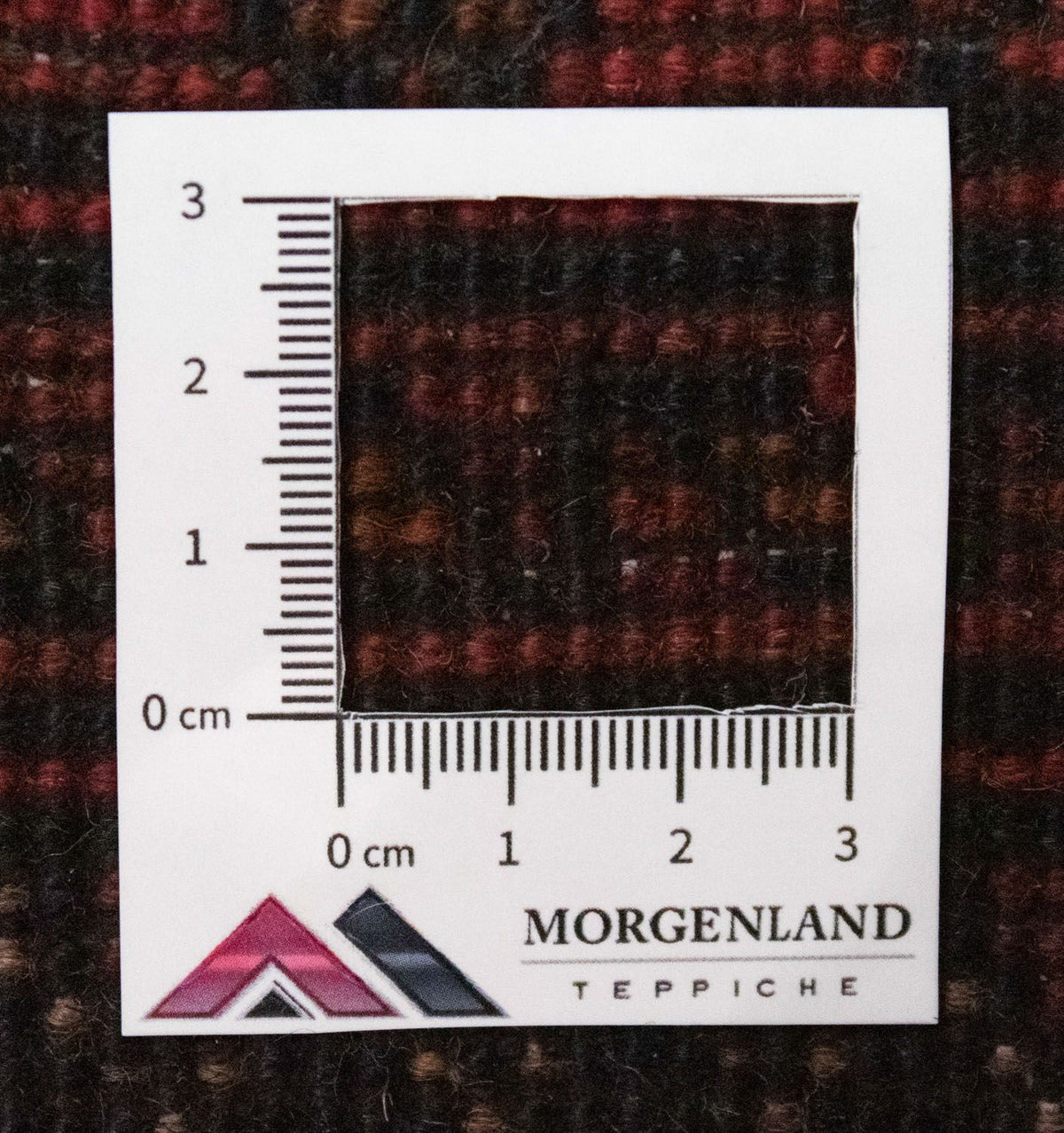 Afghansk matta - Kunduz - 197 x 126 cm - röd