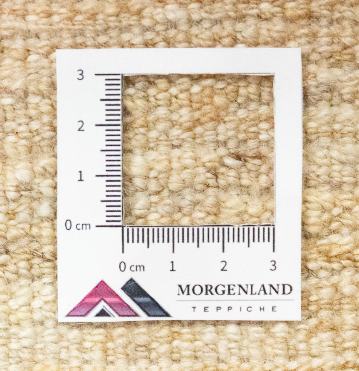 Gabbeh-matta - persisk - 200 x 145 cm - beige