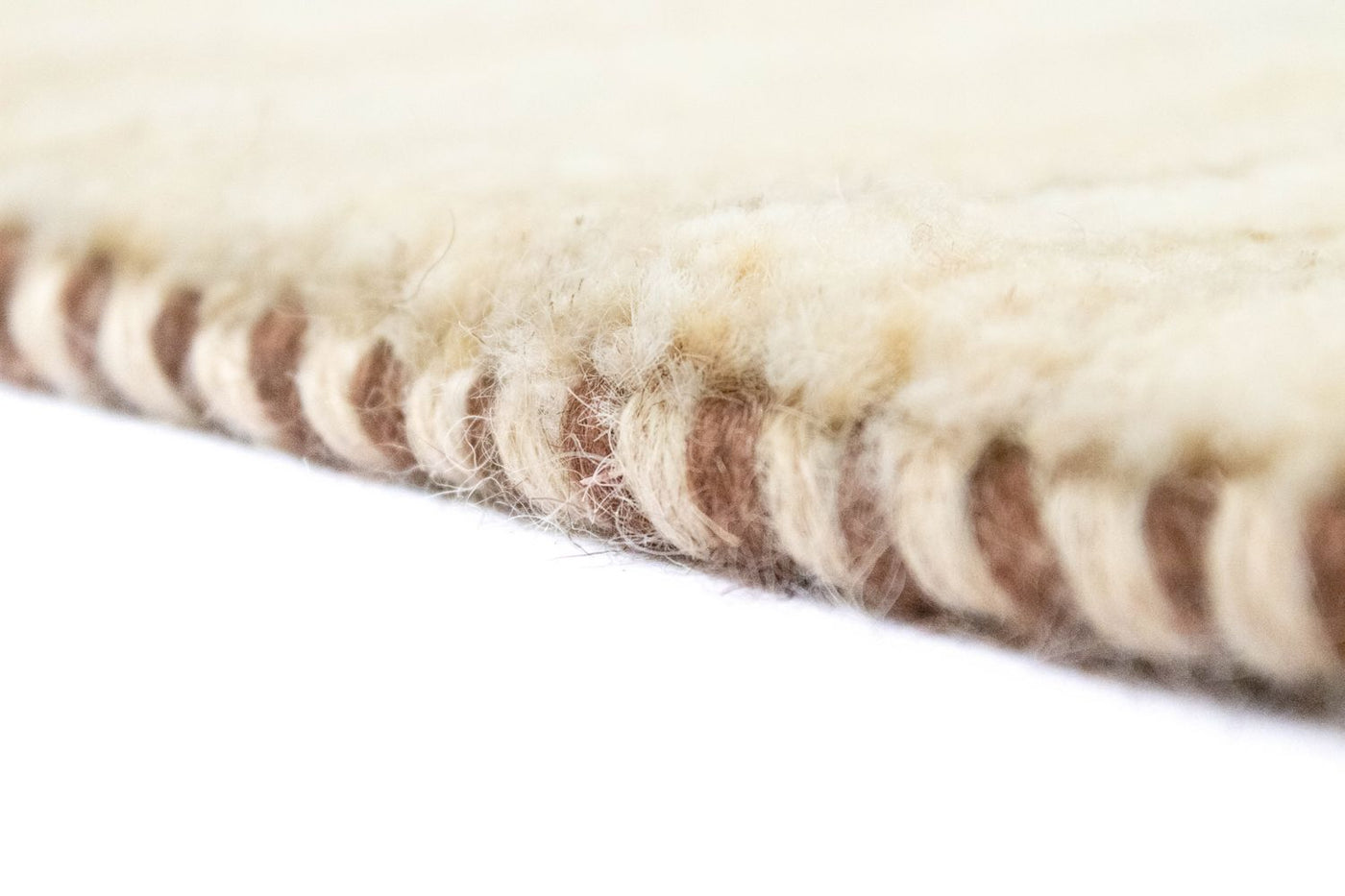 Gabbeh-matta - persisk - 198 x 141 cm - beige