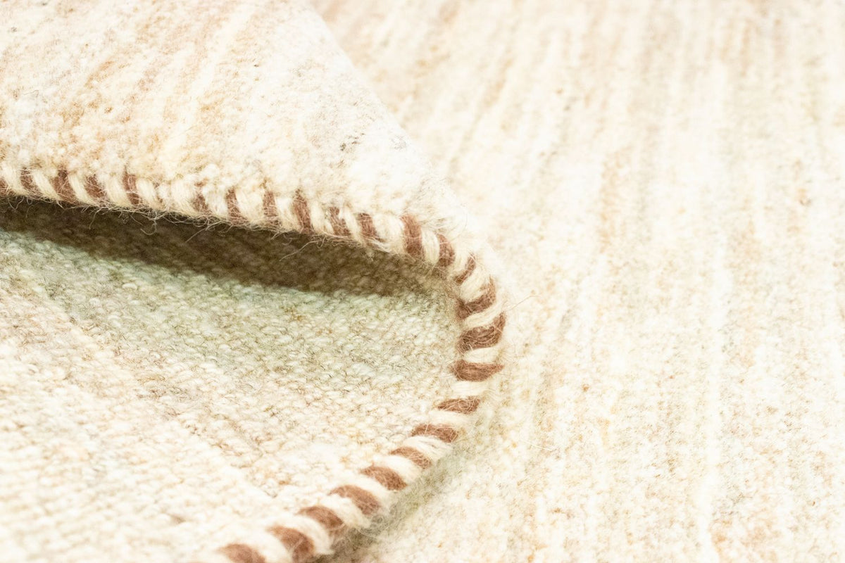 Gabbeh-matta - persisk - 196 x 150 cm - beige