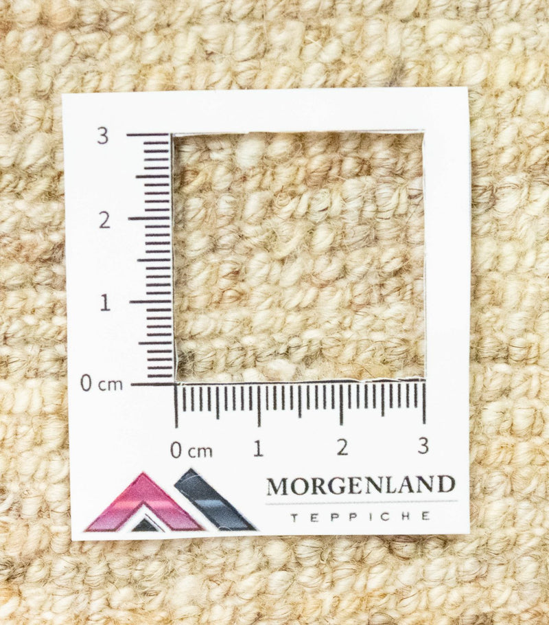 Gabbeh-matta - persisk - 196 x 150 cm - beige