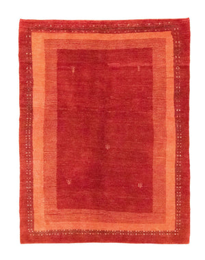 Gabbeh-matta - persisk - 188 x 142 cm - orange
