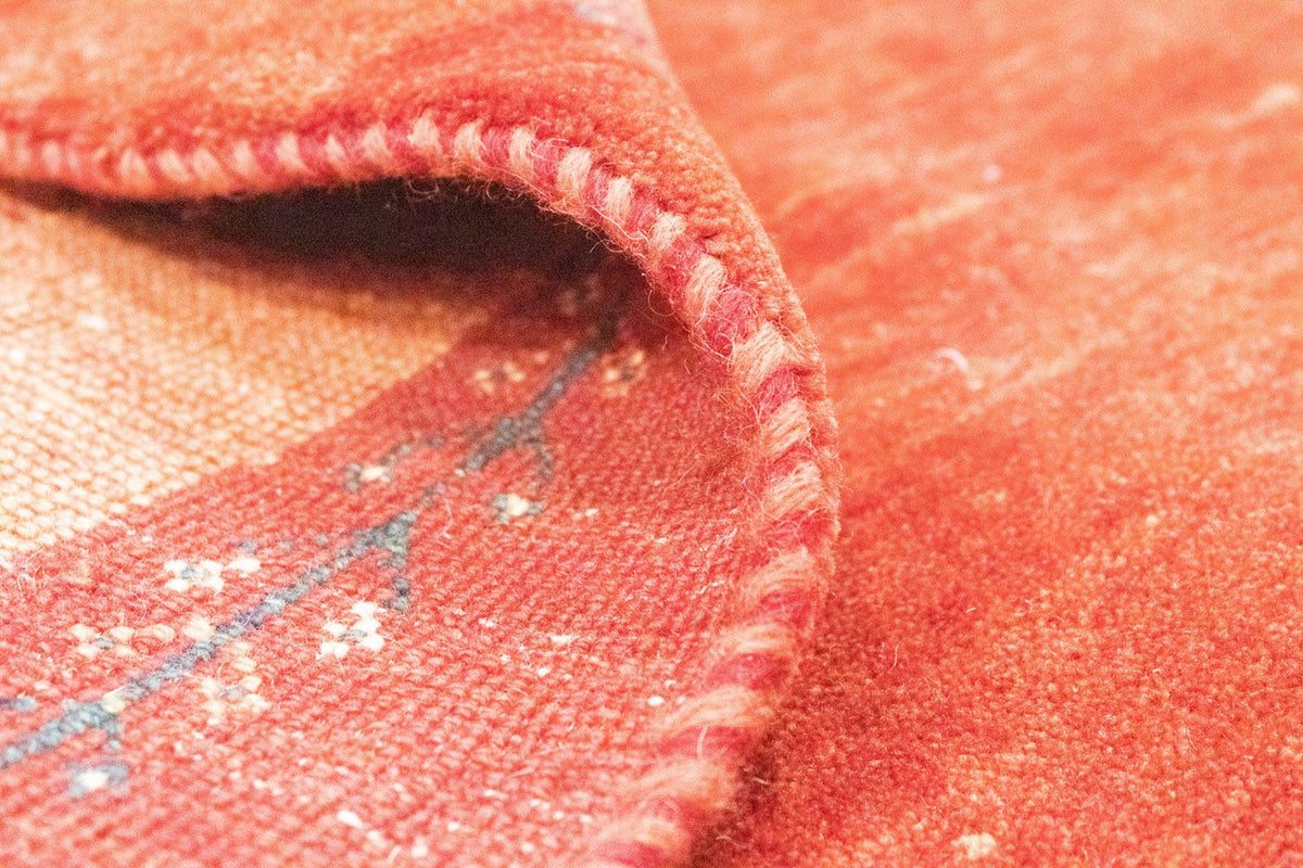 Gabbeh-matta - persisk - 188 x 142 cm - orange