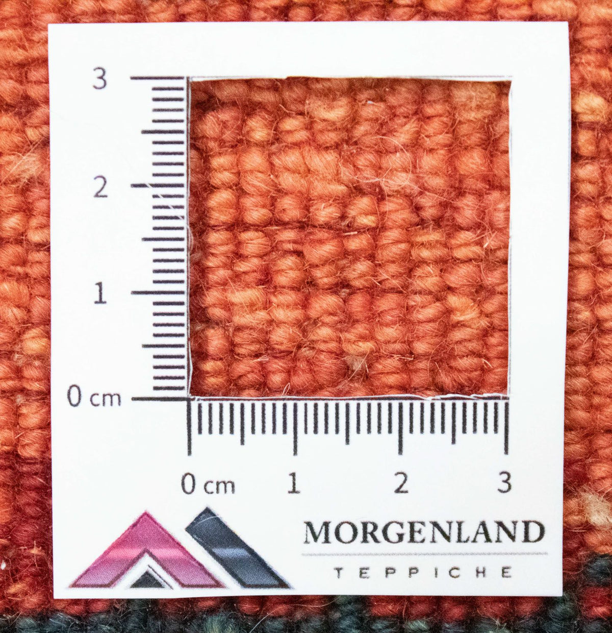 Gabbeh-matta - persisk - 188 x 142 cm - orange