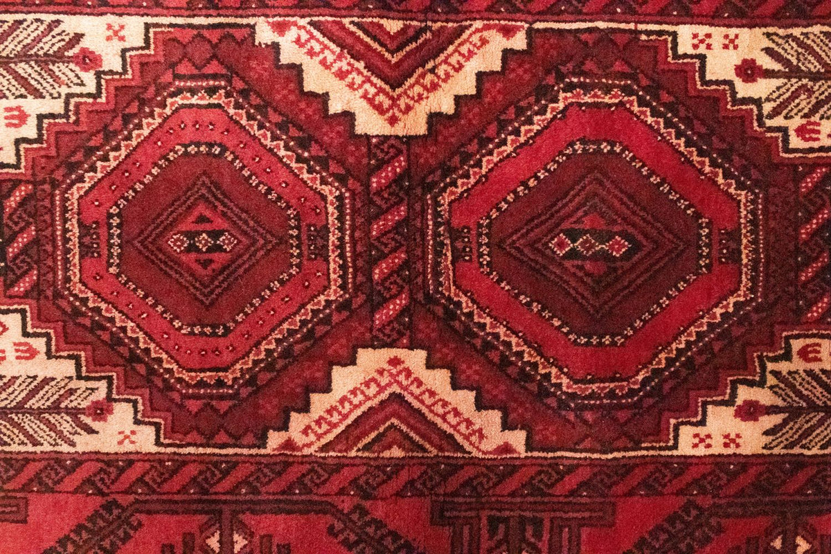 Runner Baluch-matta - 178 x 103 cm - röd