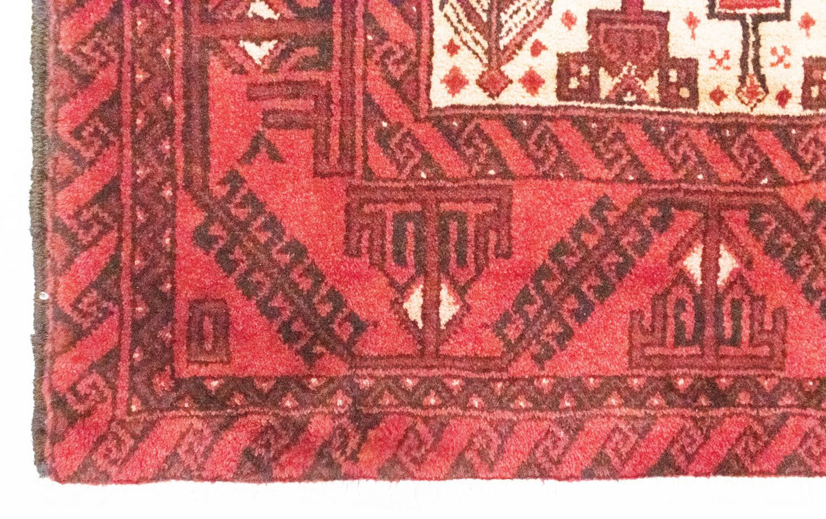 Runner Baluch-matta - 178 x 103 cm - röd