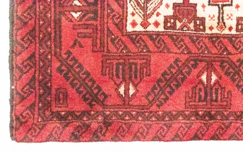 Runner Baluch-matta - 178 x 103 cm - röd