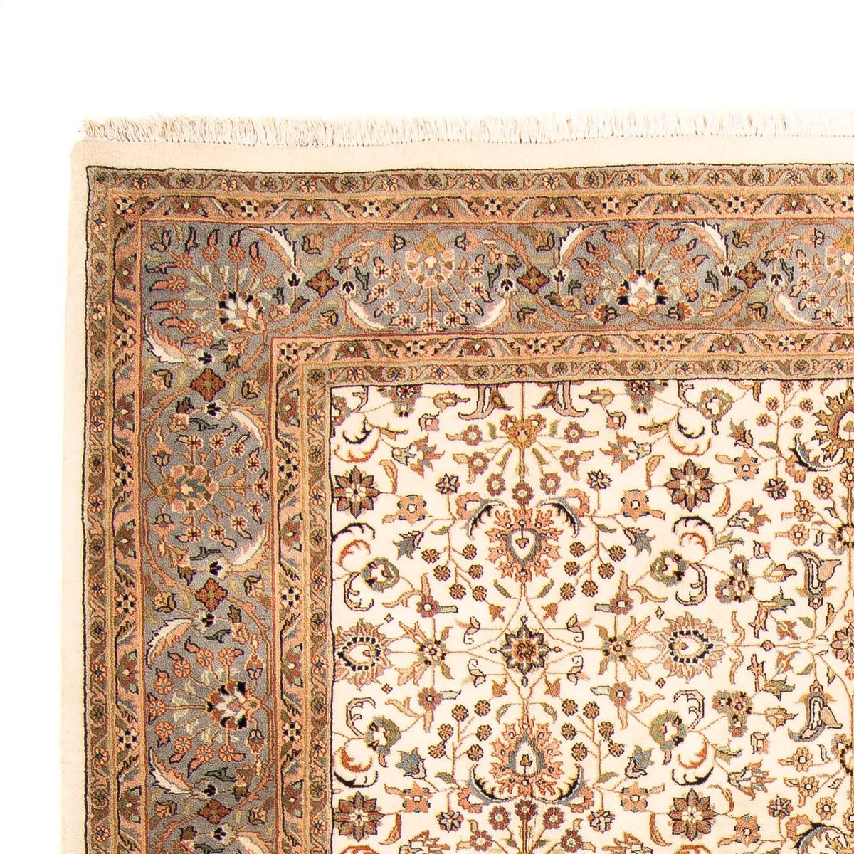 Orientalisk matta - Keshan - Indus - 298 x 201 cm - beige