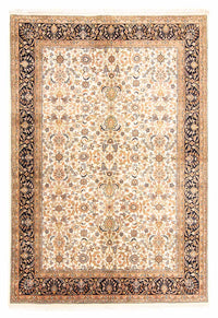 Orientalisk matta - Keshan - Indus - 242 x 170 cm - beige
