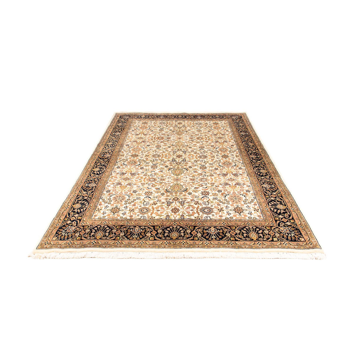 Orientalisk matta - Keshan - Indus - 242 x 170 cm - beige