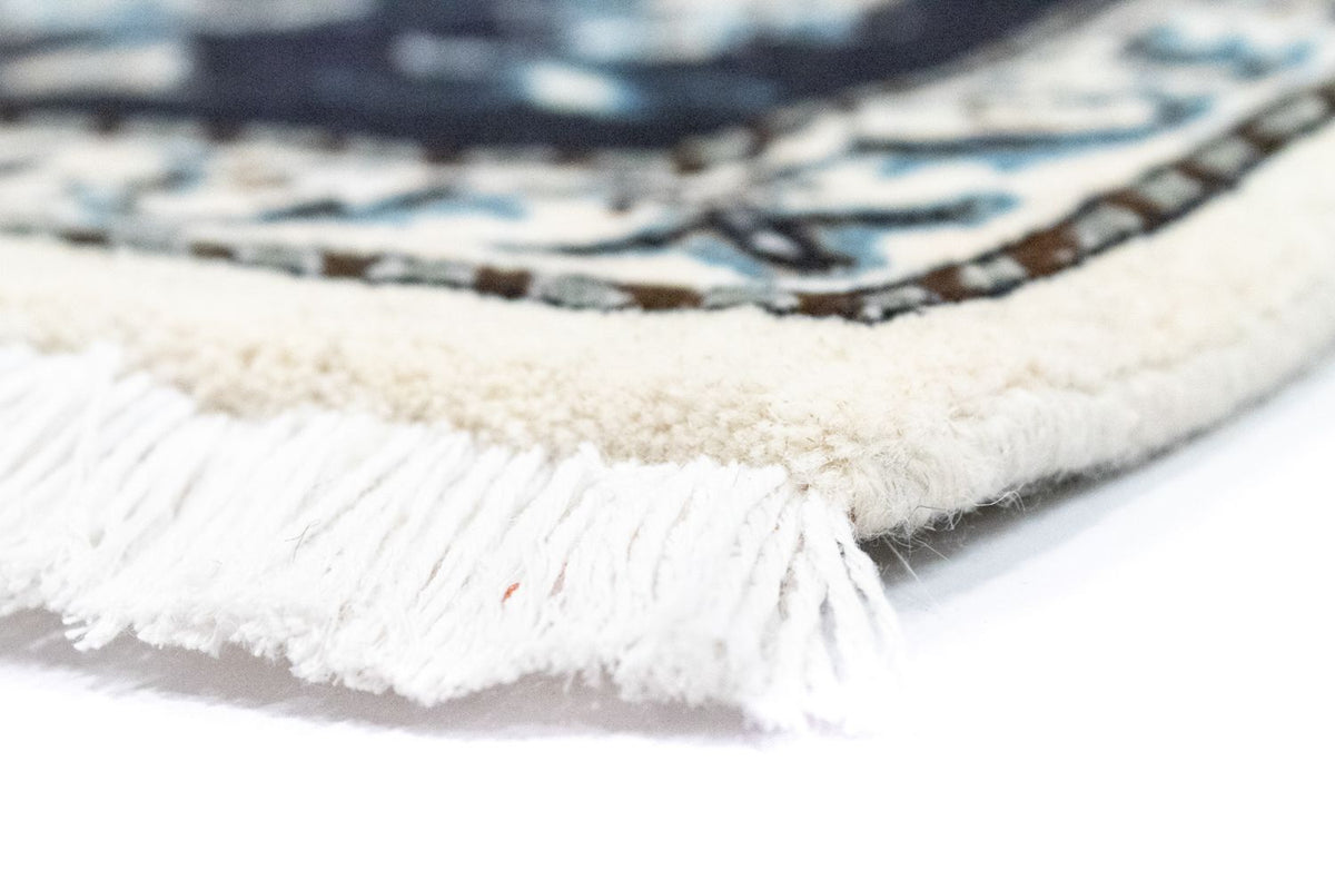 Persisk matta - Nain - 136 x 90 cm - mörkblå