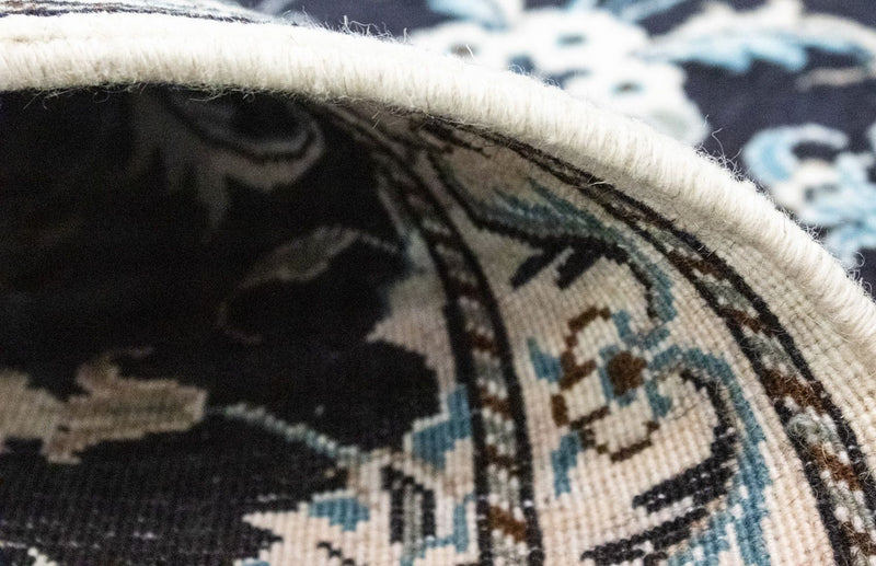 Persisk matta - Nain - 136 x 90 cm - mörkblå