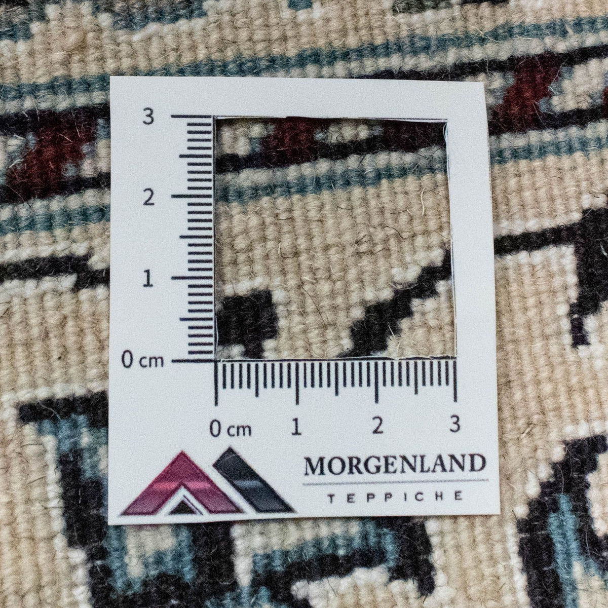 Persisk matta - Nain - 131 x 91 cm - naturvit