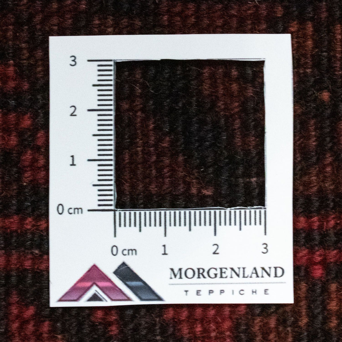 Afghansk matta - Kunduz - 149 x 103 cm - röd