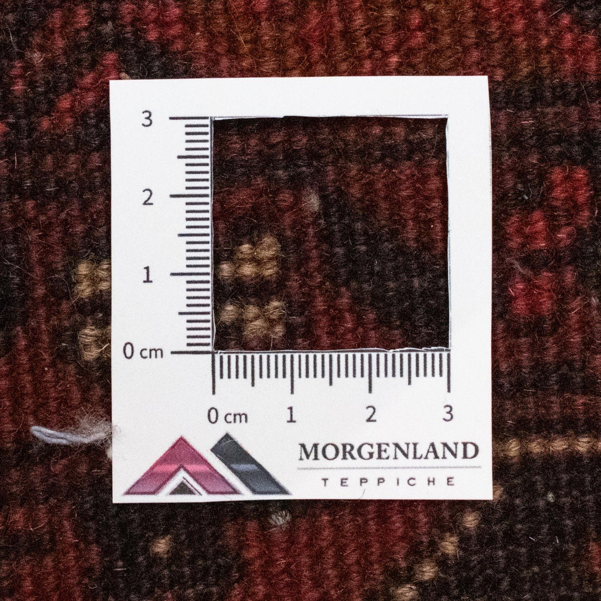 Afghansk matta - Kunduz - 150 x 100 cm - röd