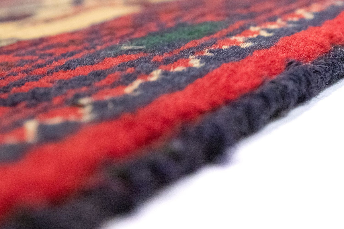 Afghansk matta - 143 x 105 cm - blå