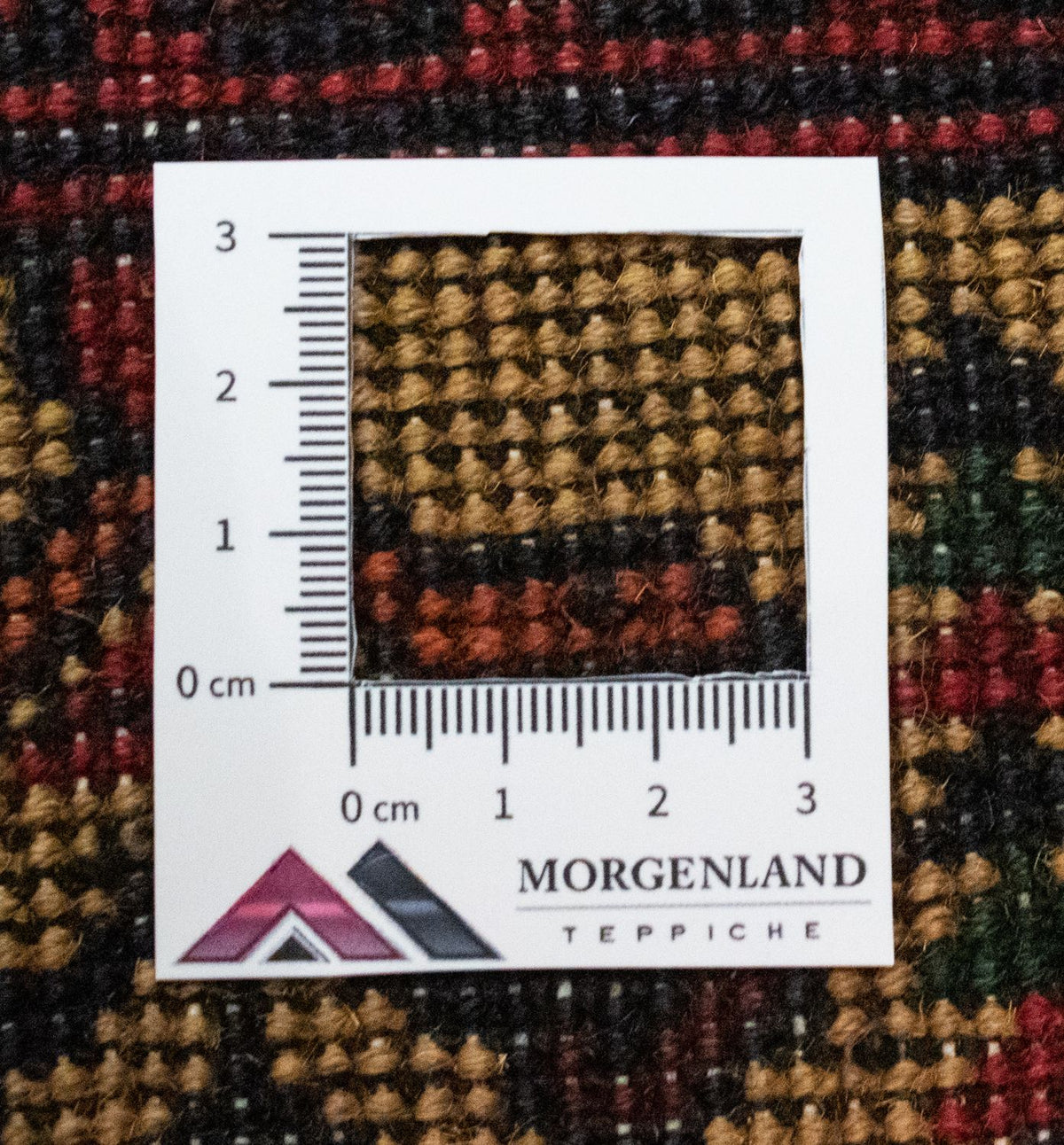 Afghansk matta - 143 x 105 cm - blå