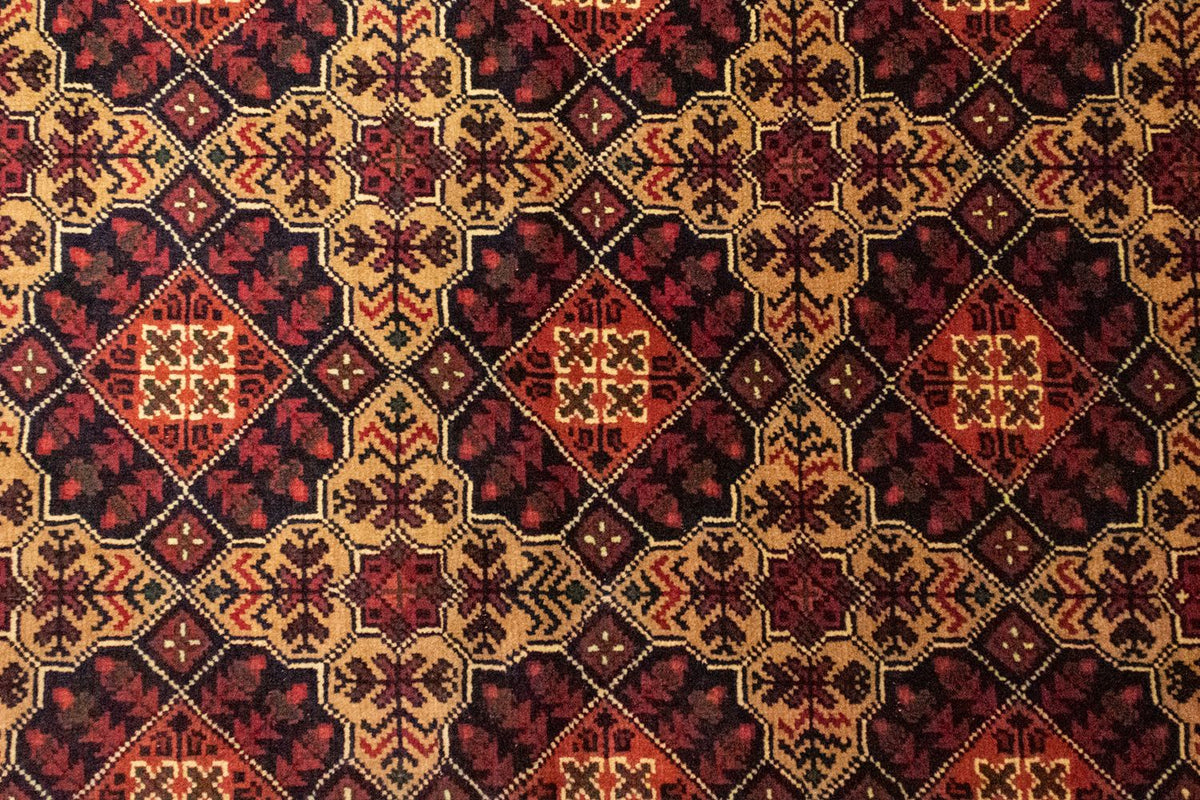 Afghansk matta - 150 x 100 cm - blå