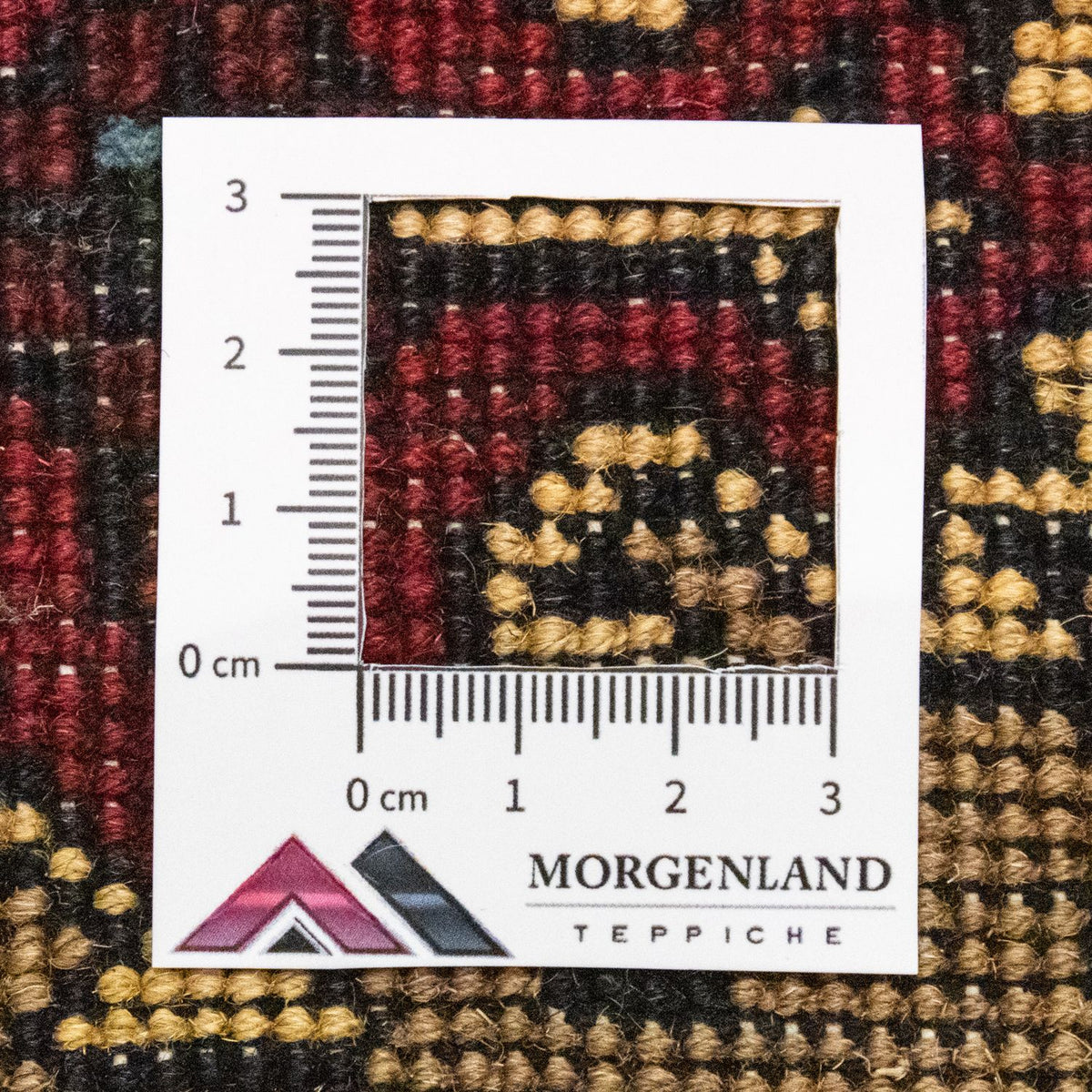 Afghansk matta - 156 x 101 cm - blå