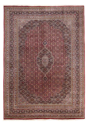 Orientaliska mattor - Bijar - Indus - 336 x 246 cm - mörkröd