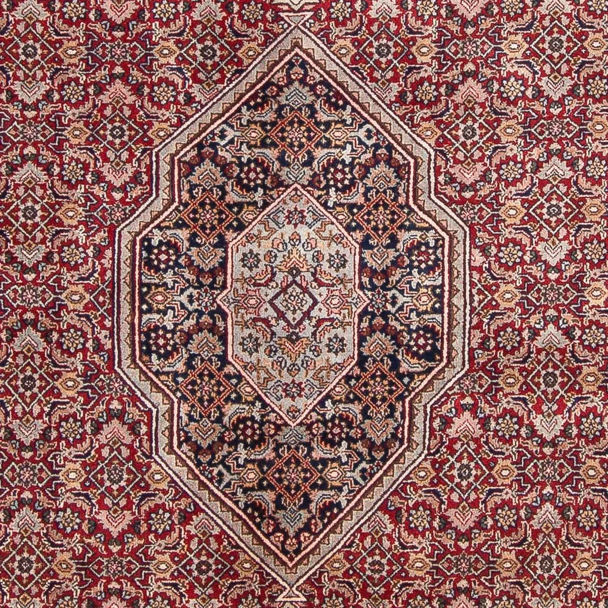 Orientaliska mattor - Bijar - Indus - 336 x 246 cm - mörkröd