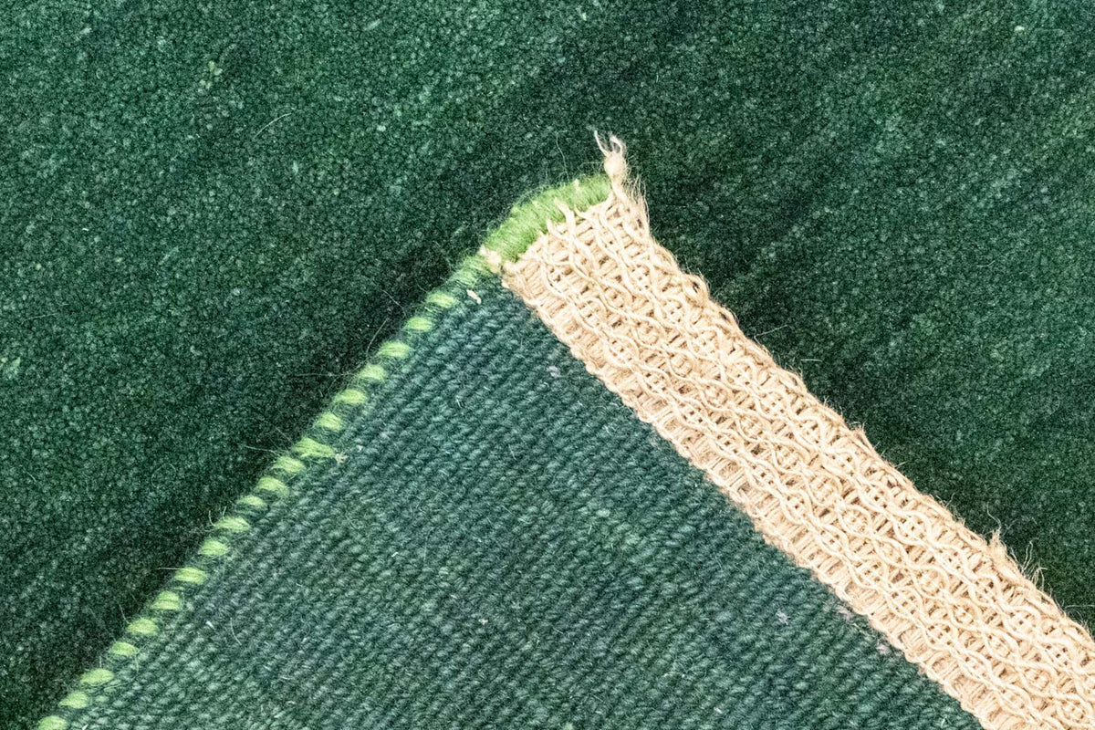 Gabbeh-matta - persisk - 152 x 106 cm - grön