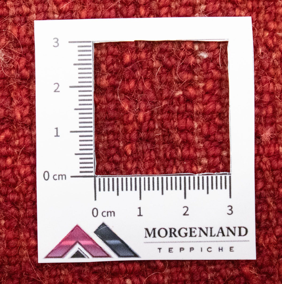 Gabbeh-matta - persisk - 146 x 102 cm - röd