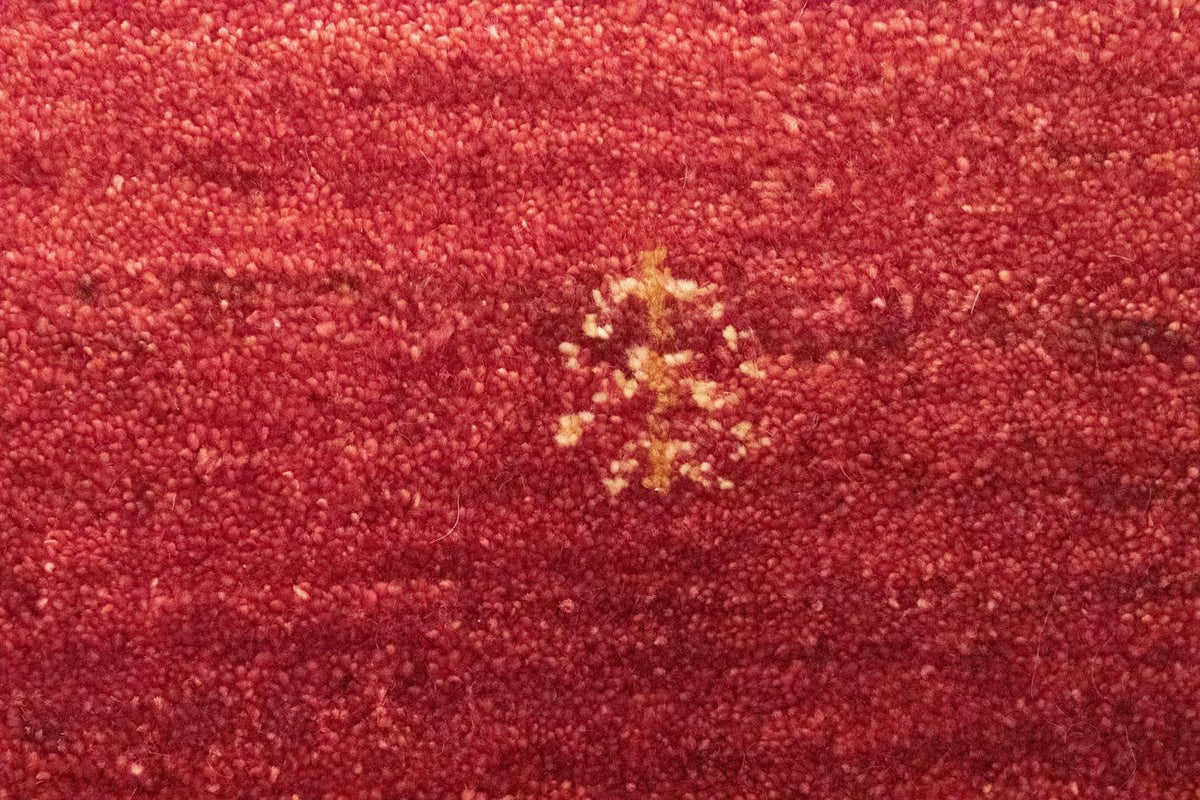 Gabbeh-matta - persisk - 145 x 100 cm - röd