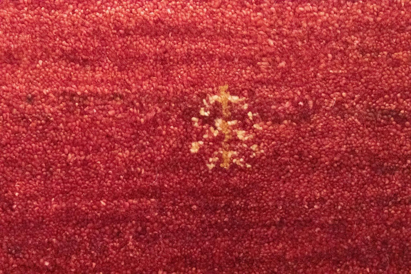 Gabbeh-matta - persisk - 145 x 100 cm - röd