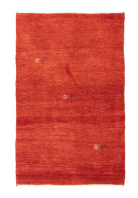 Gabbeh-matta - persisk - 154 x 96 cm - orange