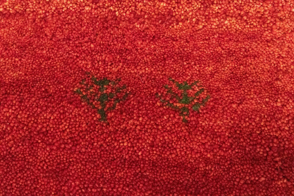 Gabbeh-matta - persisk - 152 x 104 cm - röd