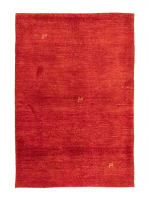 Gabbeh-matta - persisk - 150 x 101 cm - orange
