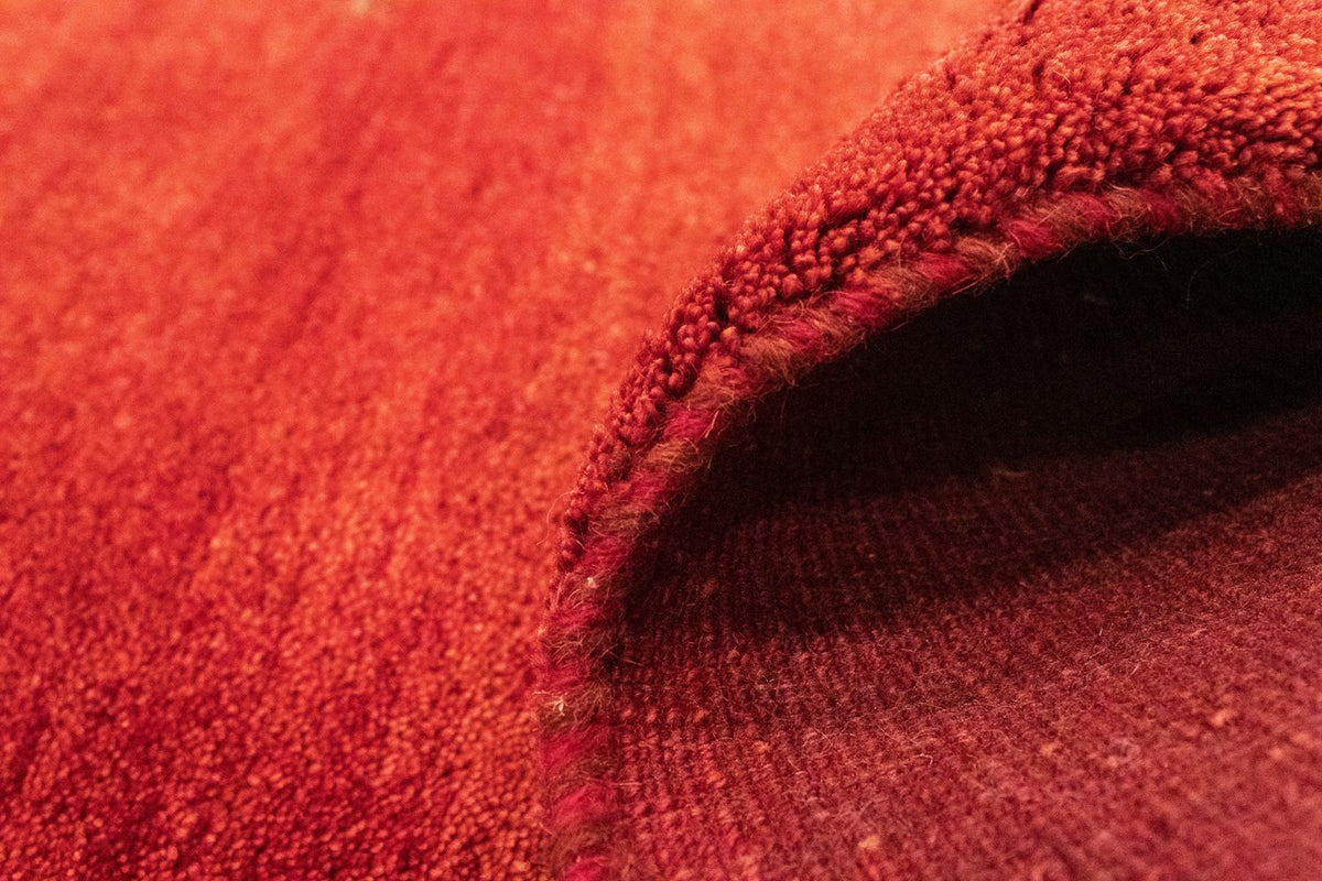 Gabbeh-matta - persisk - 147 x 98 cm - röd