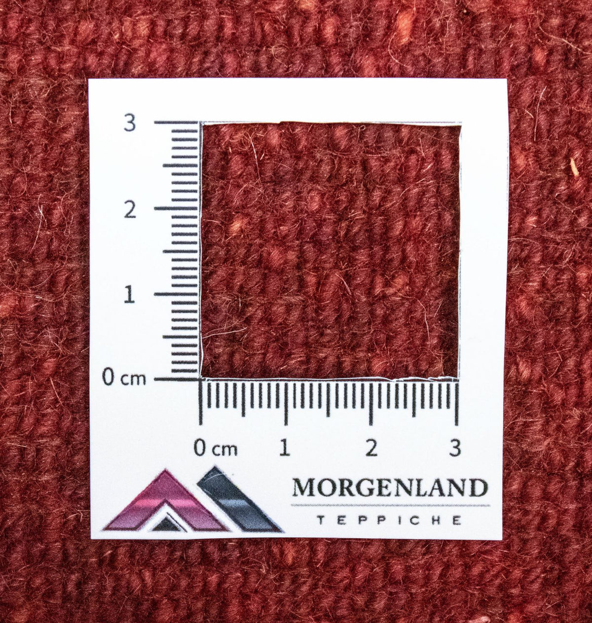 Gabbeh-matta - persisk - 147 x 98 cm - röd