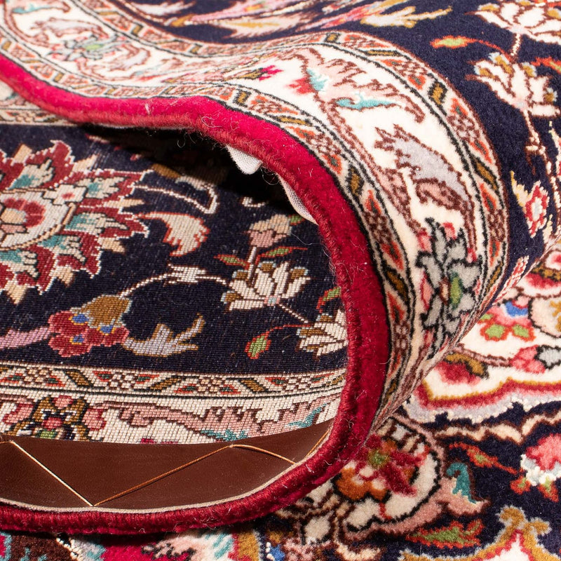 Persisk matta - Tabriz - Royal kvadrat  - 246 x 245 cm - mörkröd