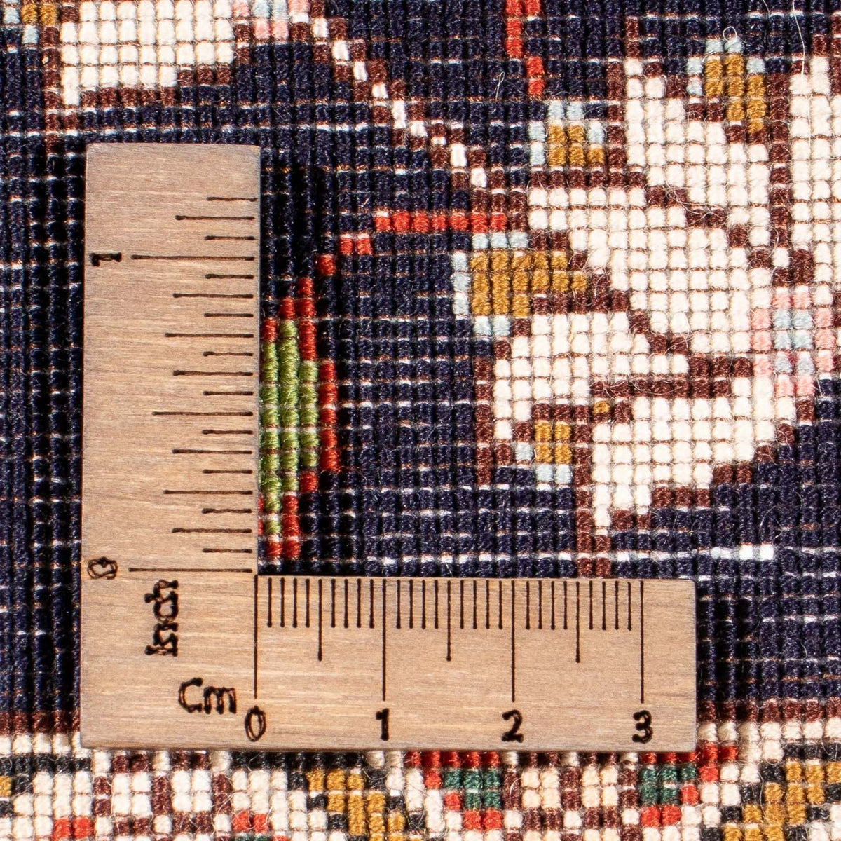 Persisk matta - Tabriz - Royal kvadrat  - 246 x 245 cm - mörkröd