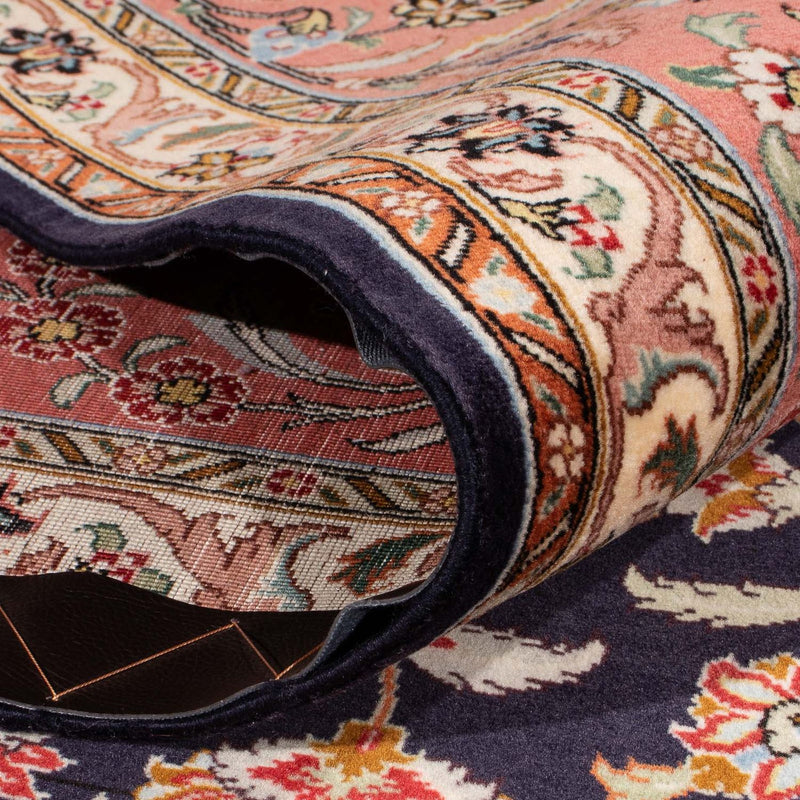 Persisk matta - Tabriz - Royal - 305 x 250 cm - mörkblå