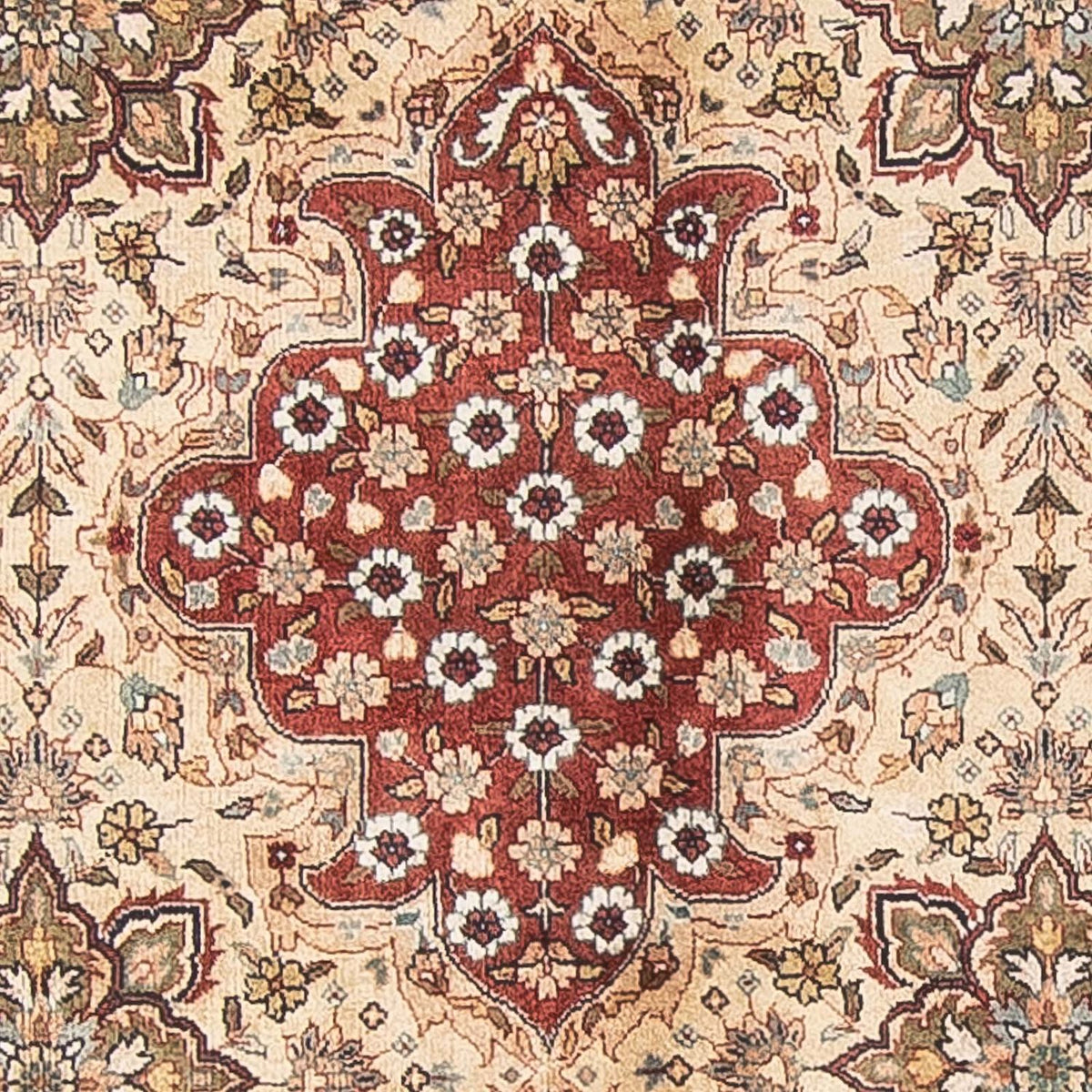 Orientalisk matta - Keshan - Indus - 320 x 242 cm - beige