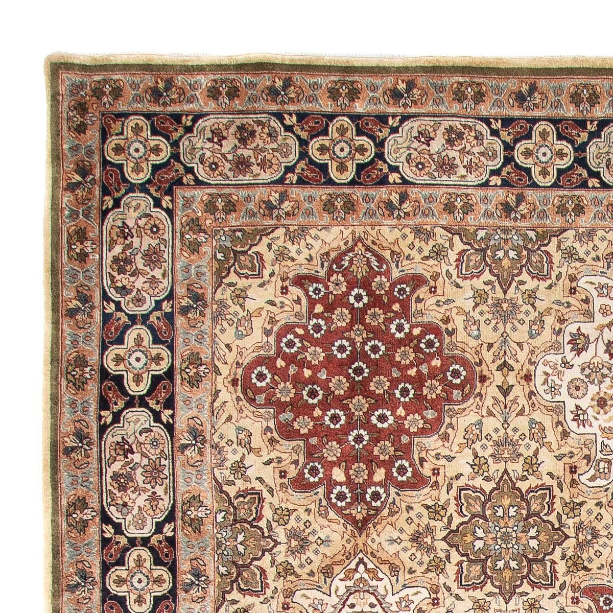 Indo Kashan Mattan 242x320cm - Oriental Carpet